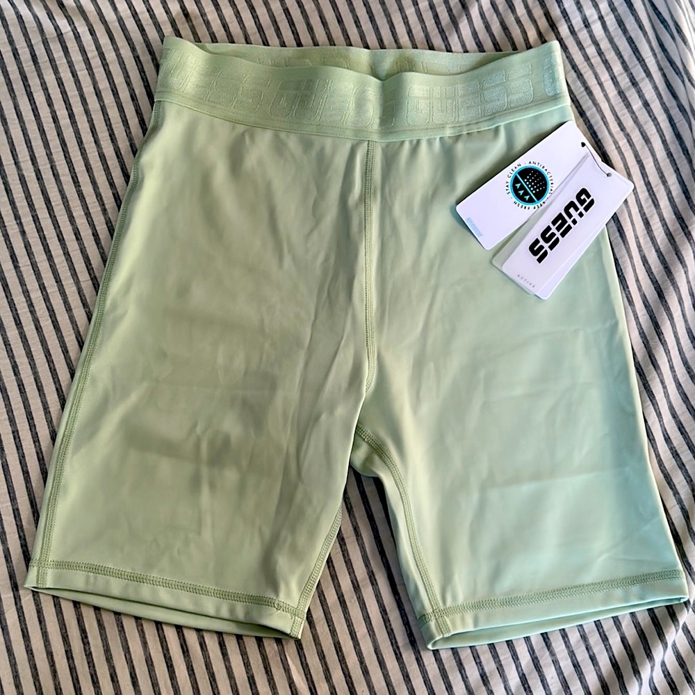 Guess spandex short mint color